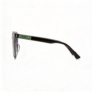 Moschino Casual Oval Sunglasses for Women — front view, Acetate frame
