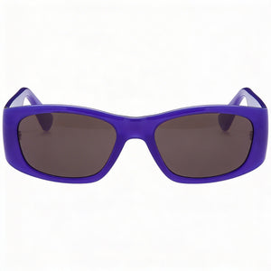 Moschino Casual Rectangle Sunglasses for Women — front view, Cellulose Propionate frame
