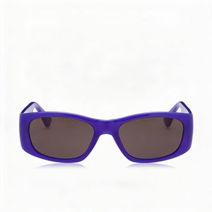 Moschino Casual Rectangle Sunglasses for Women — front view, Cellulose Propionate frame