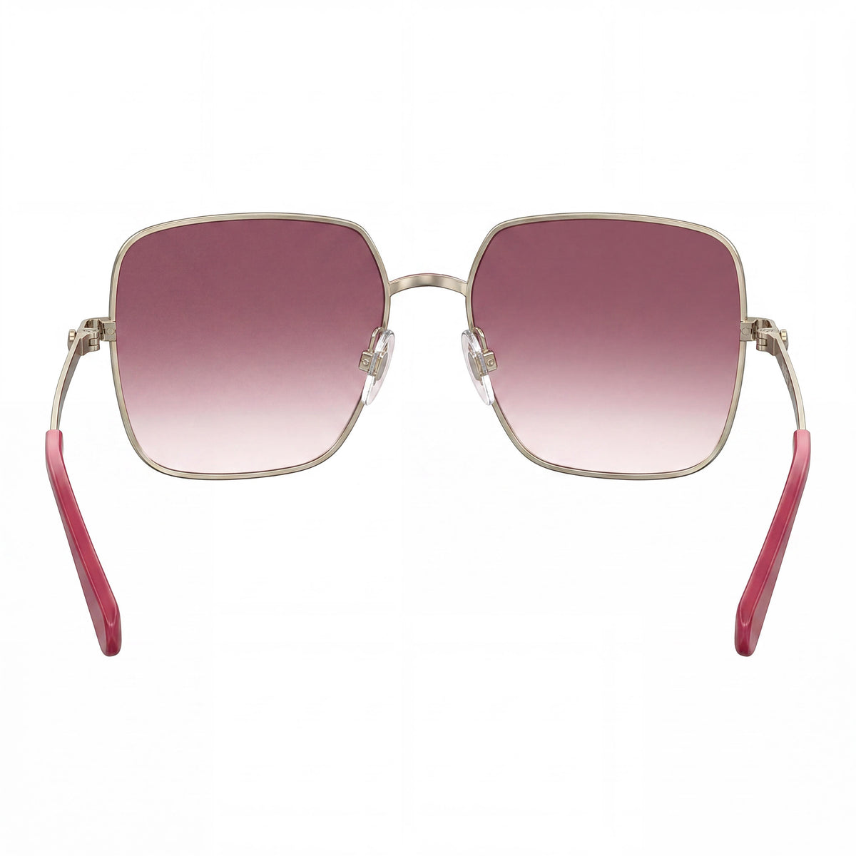 Moschino Classic Red Rectangle Sunglasses for Women, 56mm, Photo 4