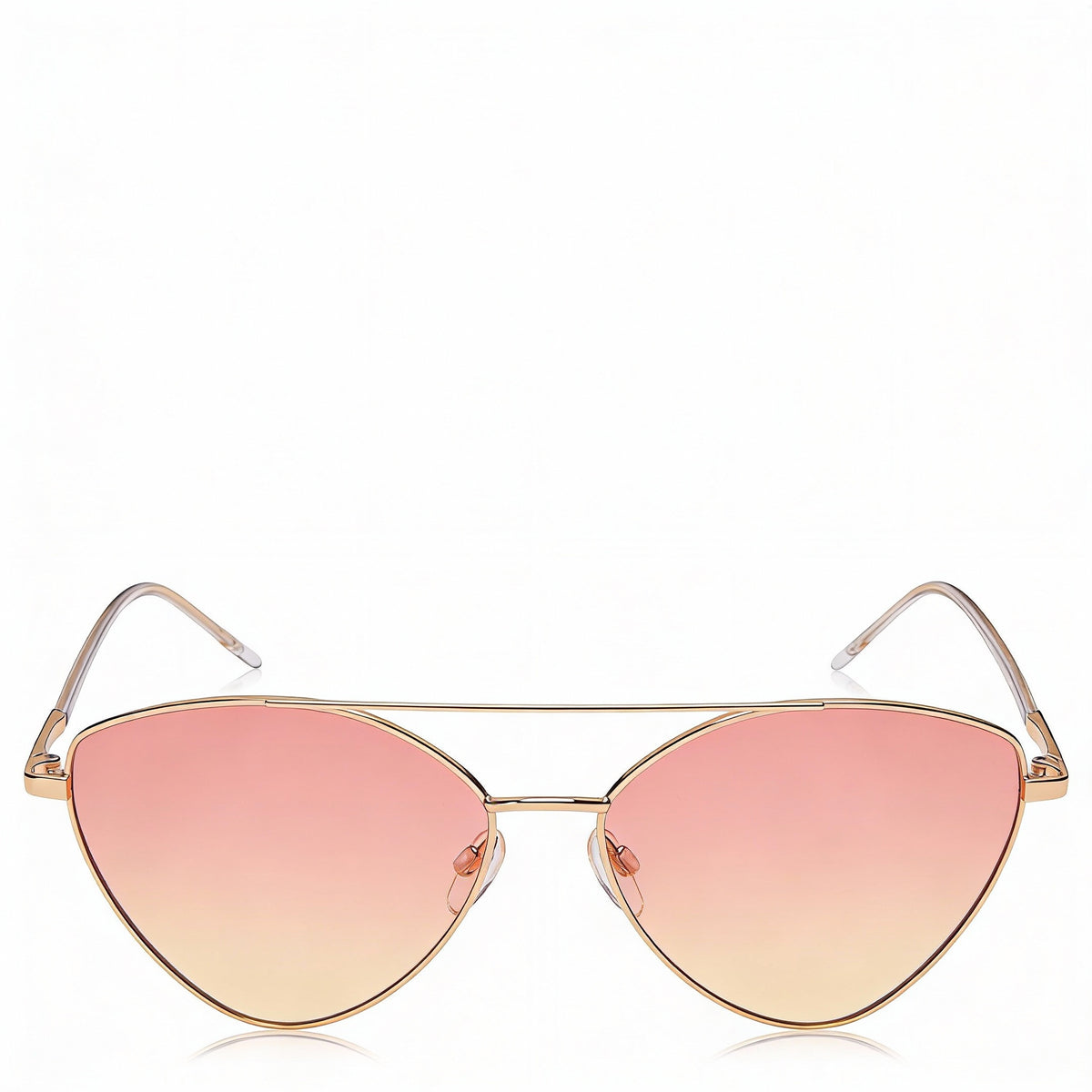 Gafas de sol Moschino MOL024/S ovaladas de acetato rojo para mujer, 57mm, Photo 2