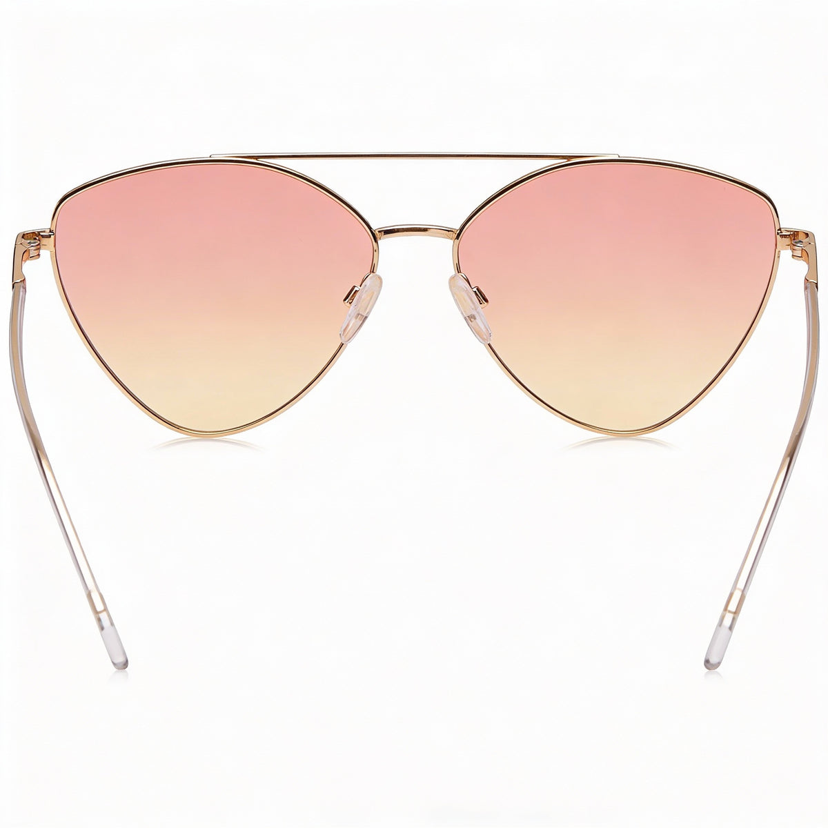 Gafas de sol Moschino MOL024/S ovaladas de acetato rojo para mujer, 57mm, Photo 3