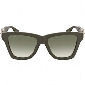 Moschino Square Sunglasses for Women — front view, cellulose propionate frame