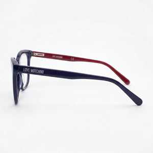 Moschino MOL506 Cat Eye Eyeglasses for Women — front view, Acetate