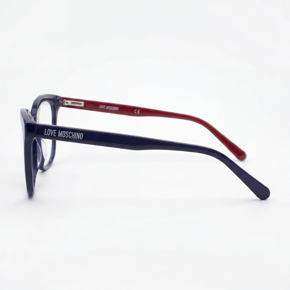 Moschino MOL506 Blue Cat Eye Eyeglasses for Women, Acetate 56mm, Photo 2