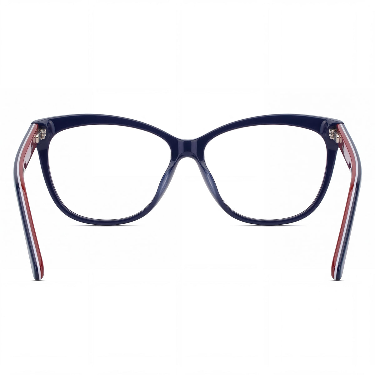 Moschino MOL506 Blue Cat Eye Eyeglasses for Women, Acetate 56mm, Photo 3