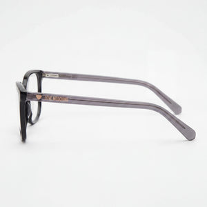 Moschino MOL546 Rectangle Eyeglasses for Women — front view, Plastic