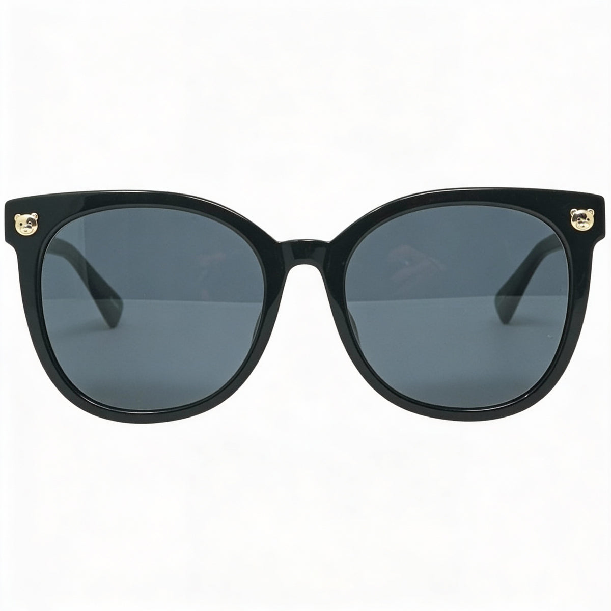 Gafas de sol Moschino MOS088/F/S negras ojo de gato para mujer, 55mm, Photo 2