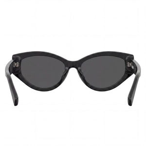 Moschino MOS109/S Cat Eye Sunglasses for Women — interior view, Non-Polarized lens detail