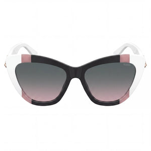 Moschino MOS122/S Cat Eye Sunglasses for Women — front view, Acetate frame