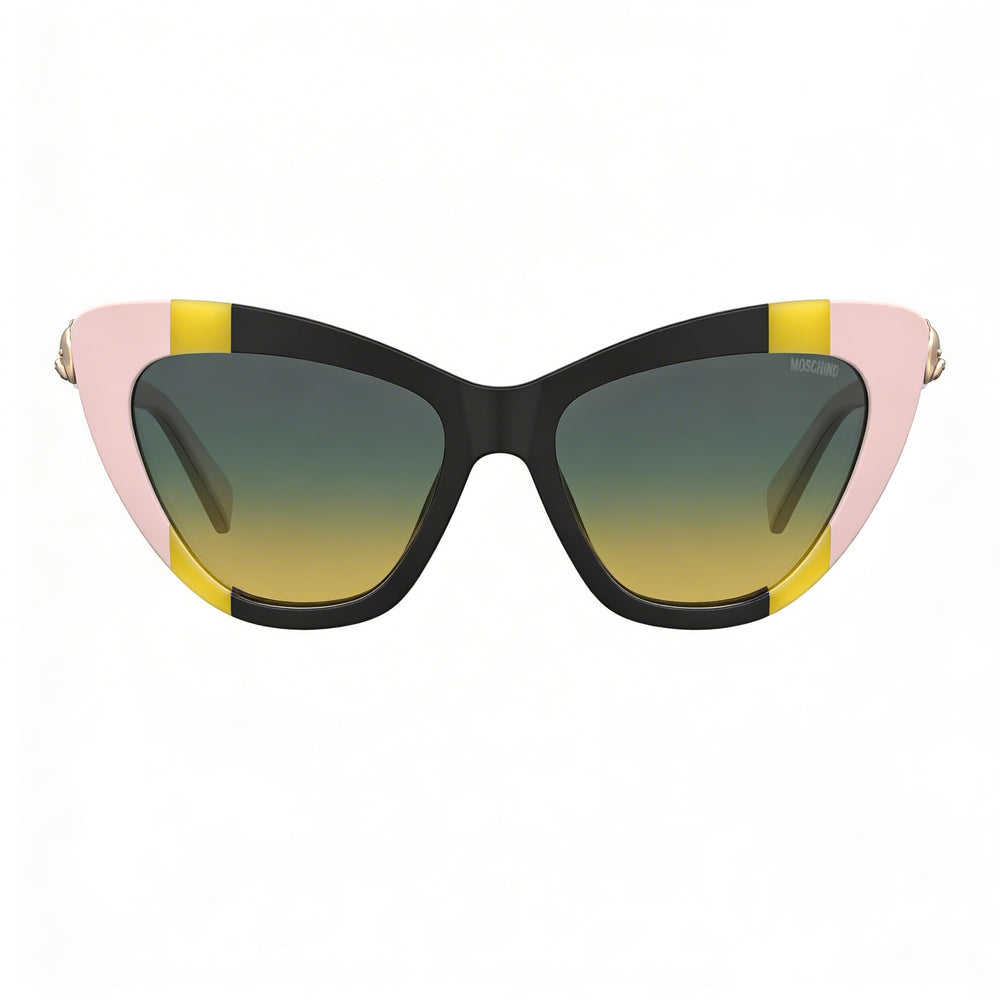 Moschino Mos122/S Cat Eye Sunglasses for Women — front view, Acetate frame
