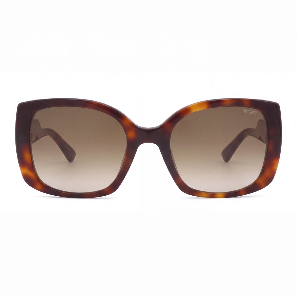 Moschino Mos124/S Rectangle Sunglasses Unisex — front view, Acetate frame