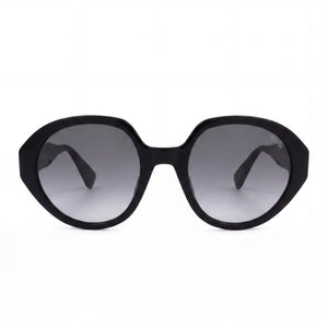 Moschino Mos126/S Oval Sunglasses for Women — front view, Acetate frame