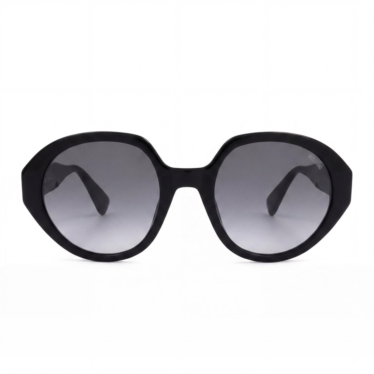 Moschino Mos126/S Black Oval Sunglasses for Women, 53mm, Photo 2