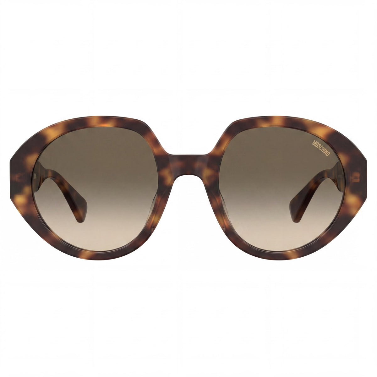 Moschino MOS126/S Havana 2 Round Sunglasses for Women, 53mm, Photo 2