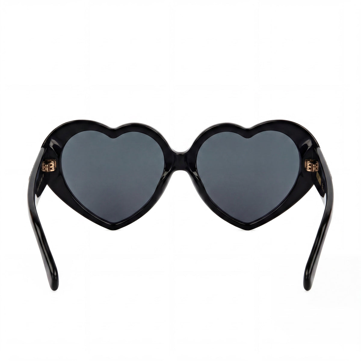 Moschino MOS128/S Black/Dark Grey Oval Sunglasses Unisex, 57mm, Photo 4