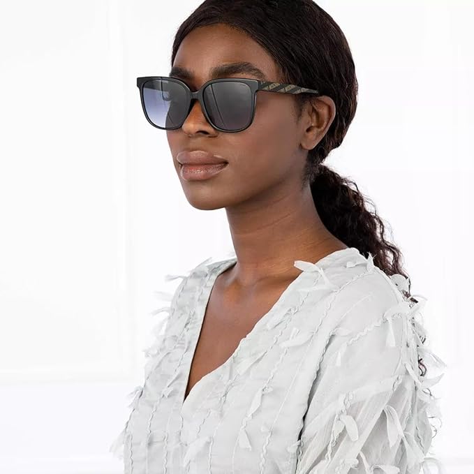 Gafas de sol cuadradas negras Moschino para mujer (MOS134/F/S), Photo 3