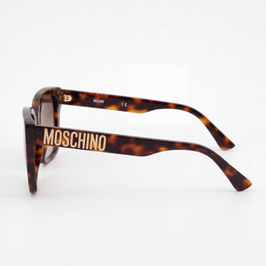Moschino MOS146/S Square Sunglasses for Women — front view, Acetate frame