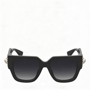 Moschino MOS153/S Rectangle Sunglasses for Women — front view, Acetate frame