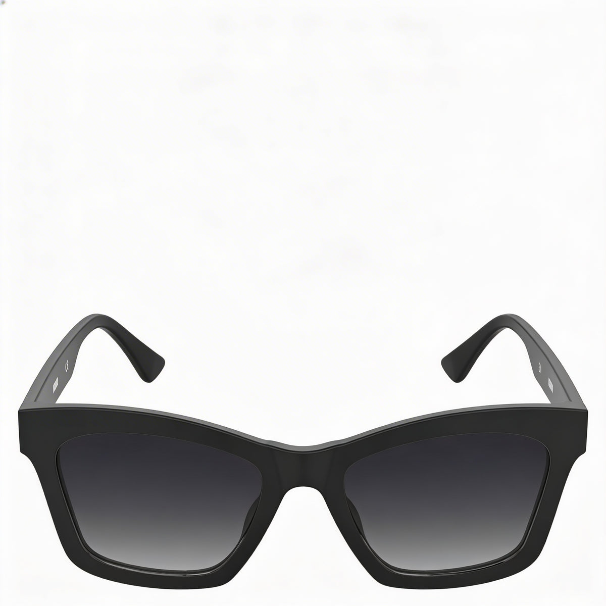 Gafas de sol clásicas Moschino de acetato negro para mujer con lentes degradadas en gris oscuro de 54 mm y protección UV, Photo 2