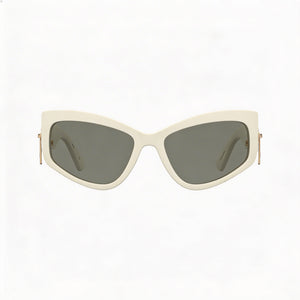Moschino MOS158/S Rectangle Sunglasses for Women — front view, Polyamide frame