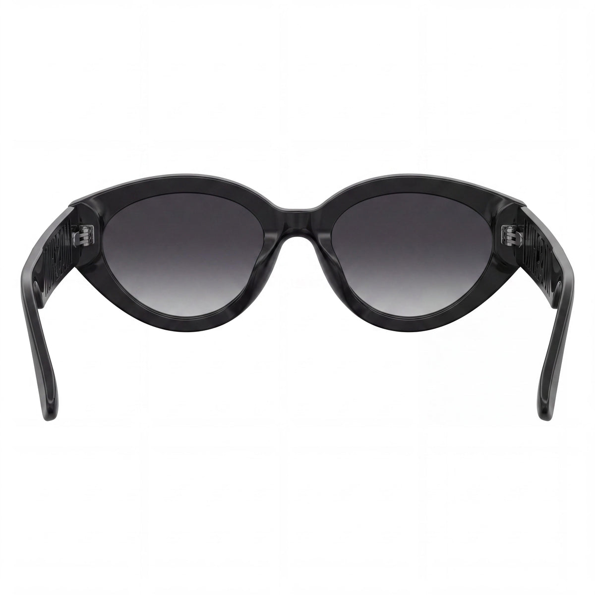Moschino MOS160/S Black Oval Sunglasses for Women, 51mm, Photo 3