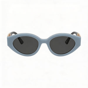 Moschino MOS160/S Oval Sunglasses for Women — front view, Acetate frame