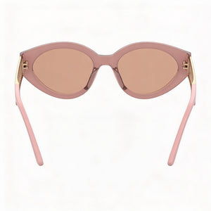 Moschino MOS160/S Cat Eye Sunglasses for Women — interior view, Non-Polarized lens detail