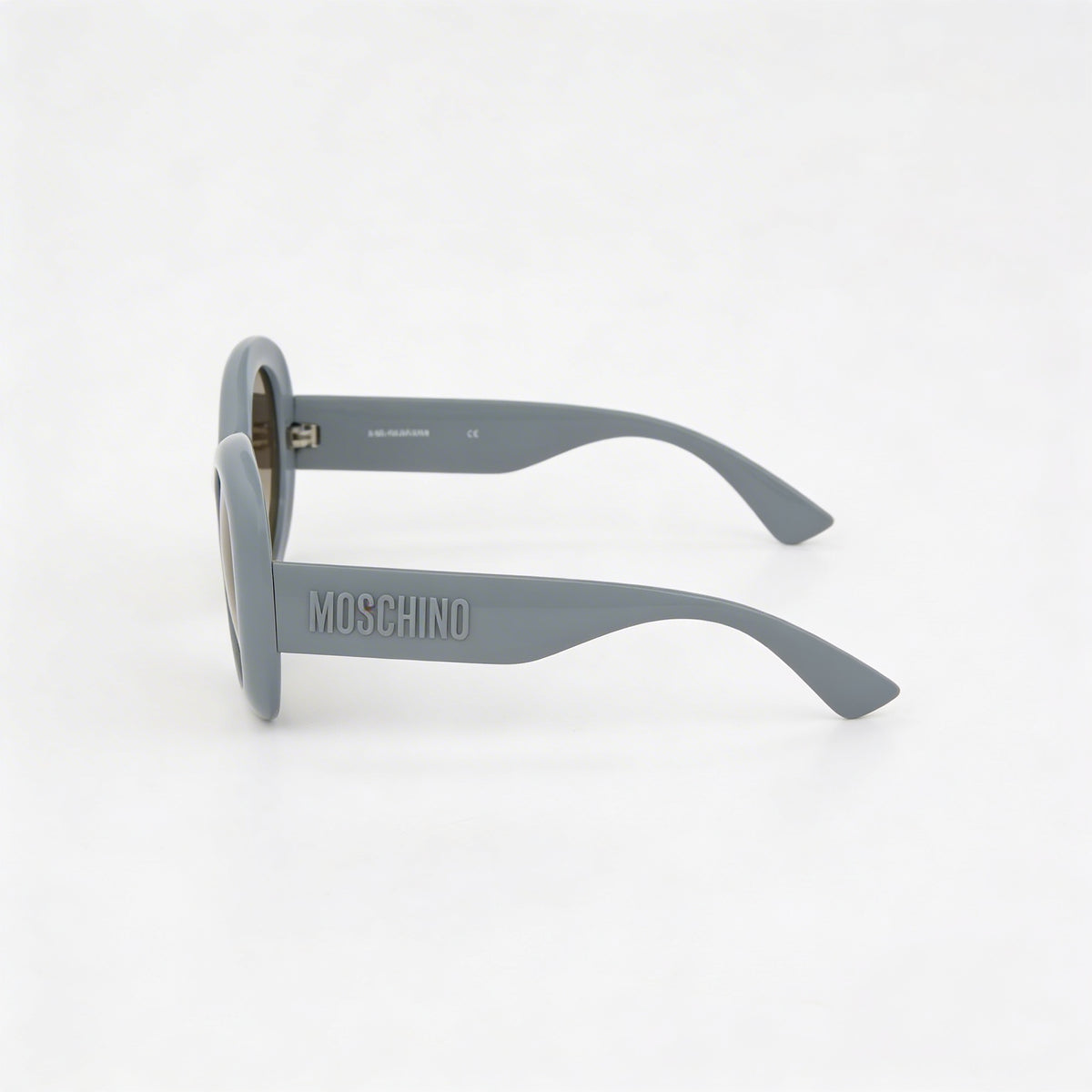 Moschino MOS162/S Gray Oval Sunglasses for Women, 54mm, Photo 2