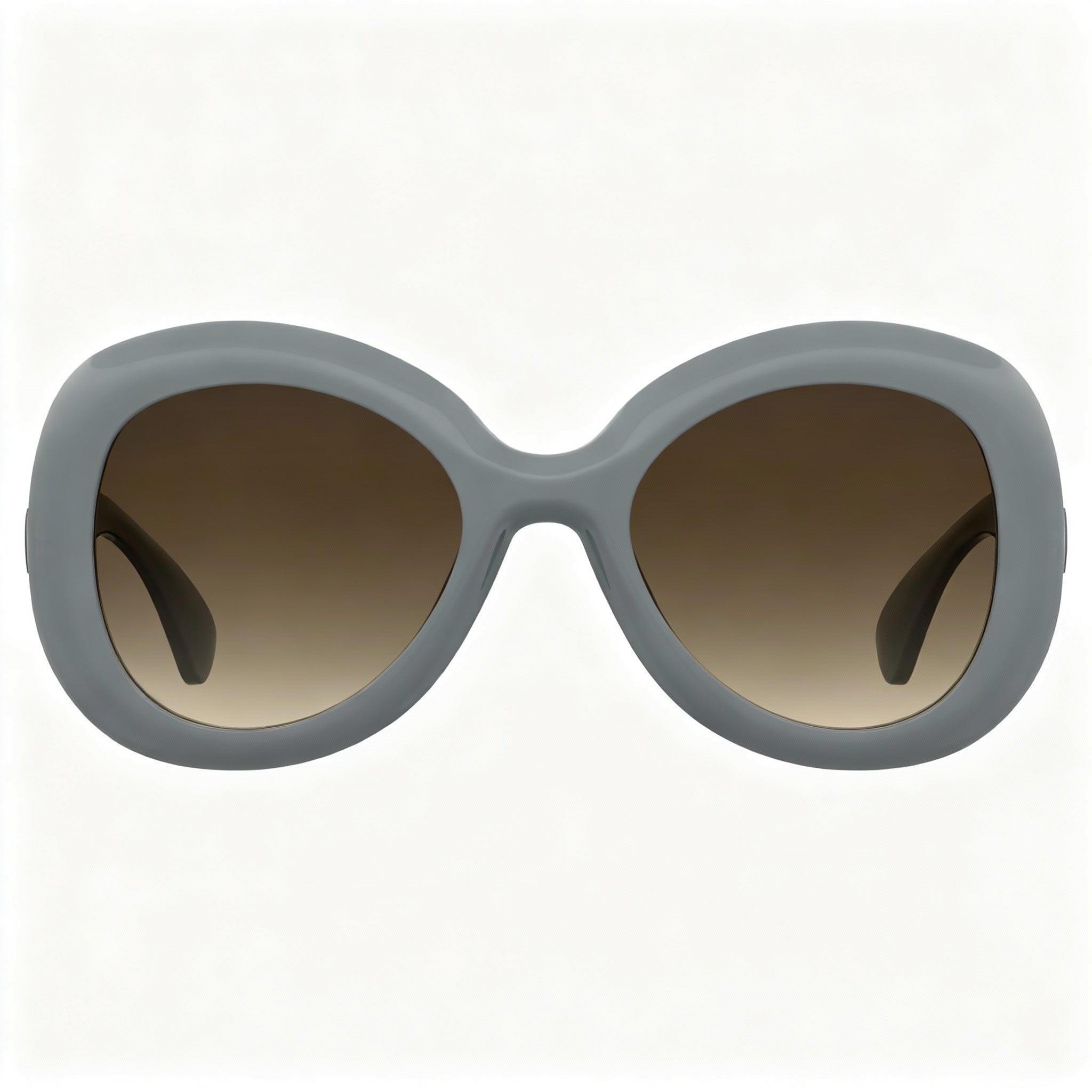 Gafas de sol ovaladas grises Moschino MOS162/S para mujer, 54 mm, Photo 2