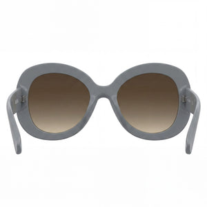 Moschino MOS162/S Oval Sunglasses for Women — interior view, Non-Polarized lens detail