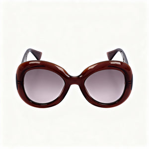 Moschino MOS162/S Butterfly Sunglasses for Women — front view, Acetate frame