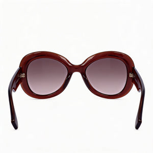 Moschino MOS162/S Oval Sunglasses for Women — interior view, Non-Polarized lens detail