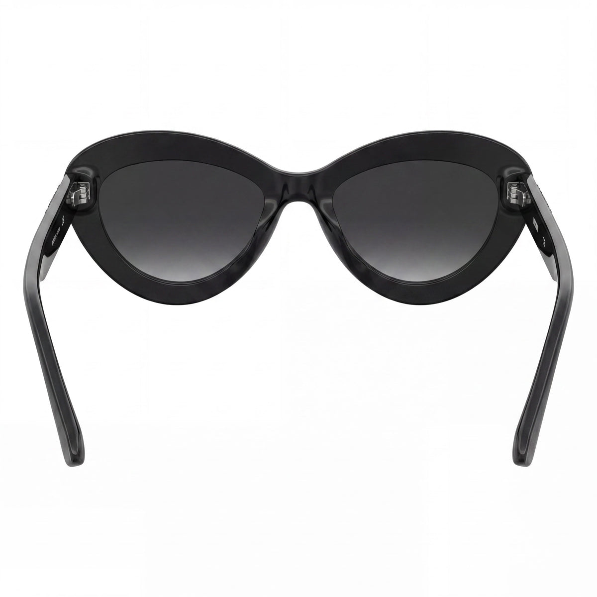 Moschino MOS163/S Black Cat Eye Sunglasses Unisex, 55mm, Photo 4