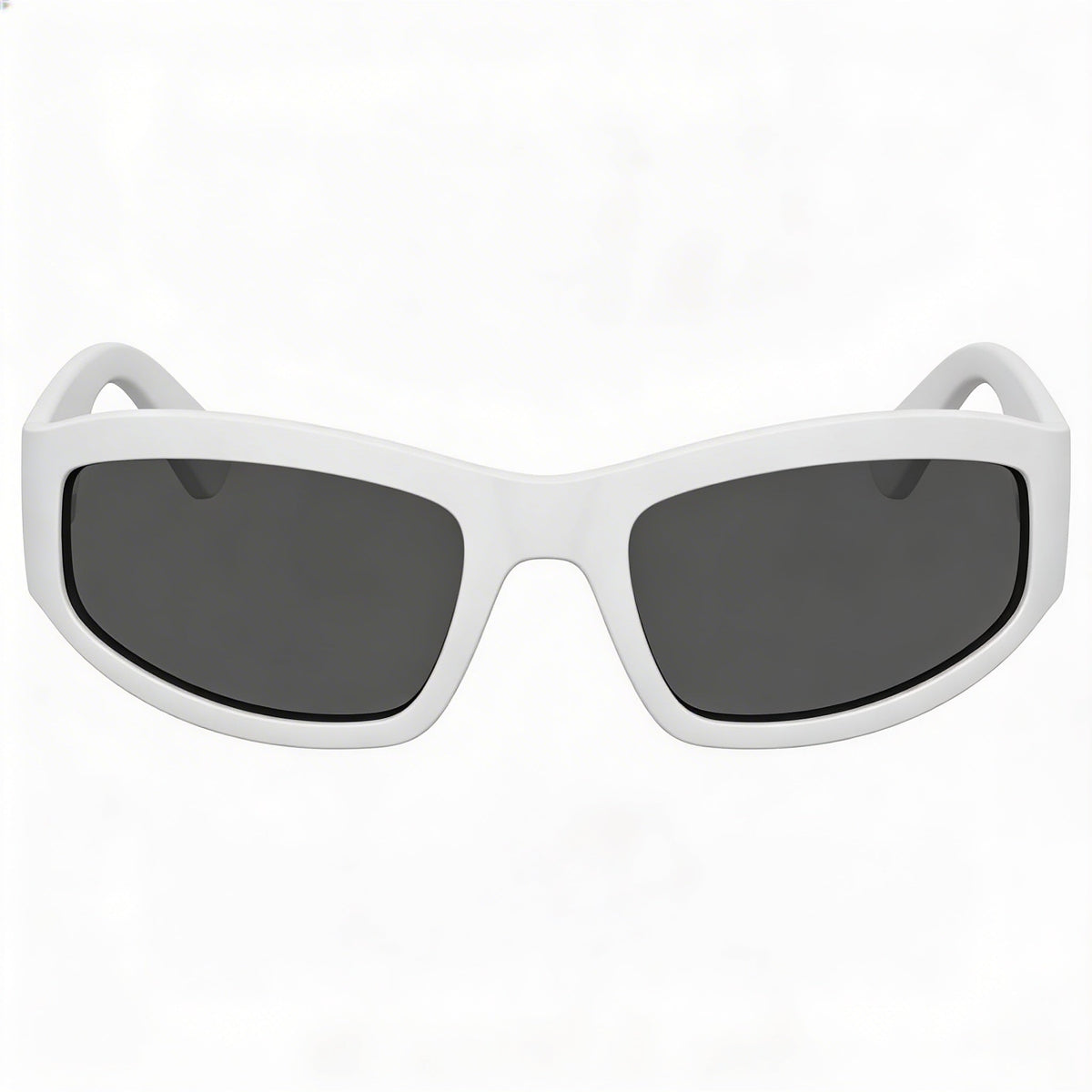 Moschino MOS164/S Matte White Rectangle Sunglasses for Men, 60mm, Photo 2