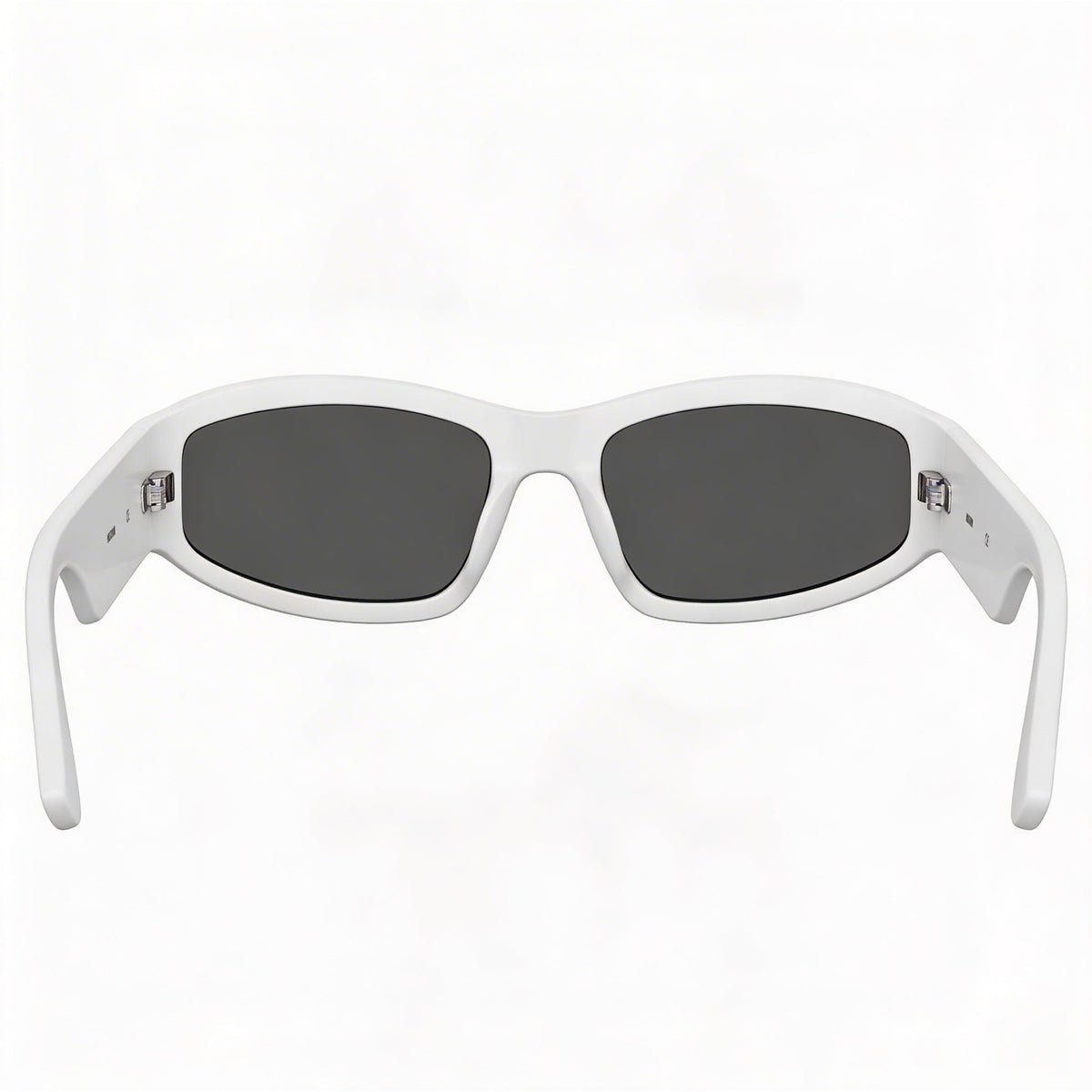Moschino MOS164/S Matte White Rectangle Sunglasses for Men, 60mm, Photo 3