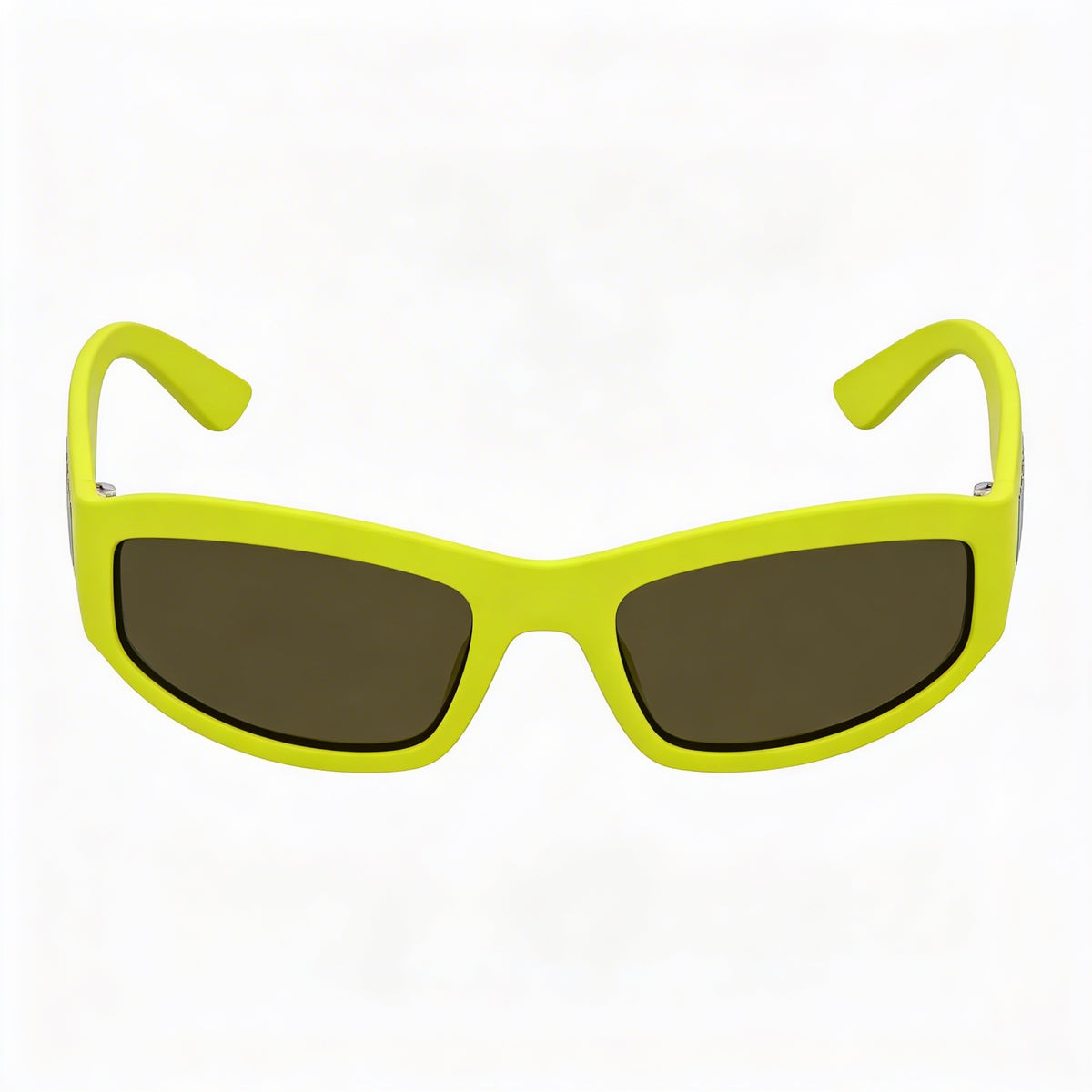 Gafas de sol rectangulares Moschino MOS164/S para hombre, verde lima mate, 60 mm, Photo 2