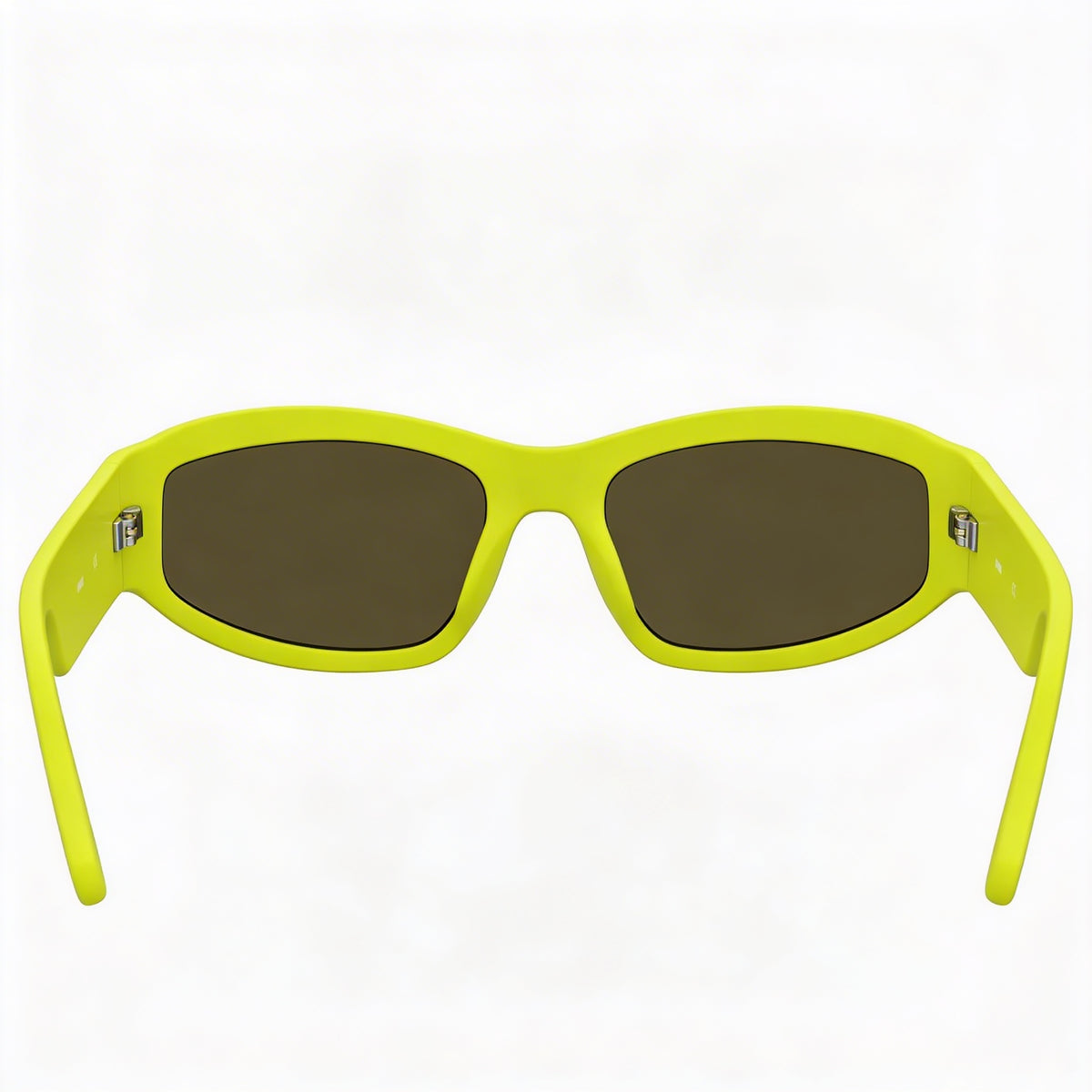 Gafas de sol rectangulares Moschino MOS164/S para hombre, verde lima mate, 60 mm, Photo 4