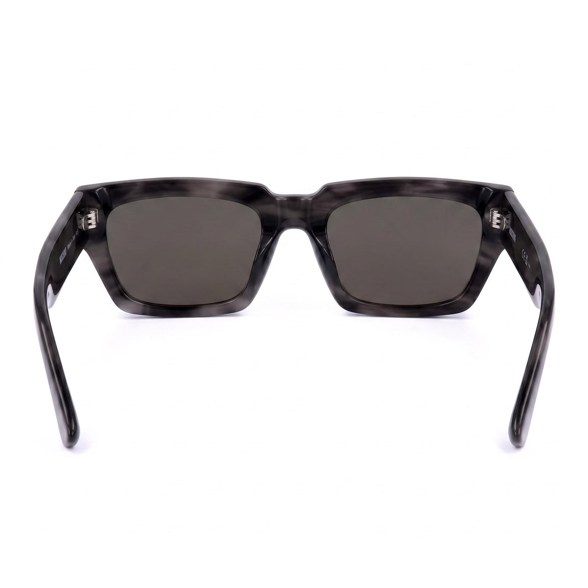 Moschino MOS166/S Grey Horn Rectangle Sunglasses for Men, 55mm, Photo 3