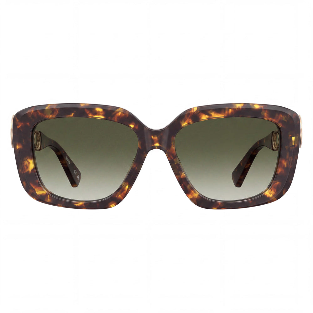 Moschino MOS168/S Rectangle Sunglasses for Women — front view, Acetate frame