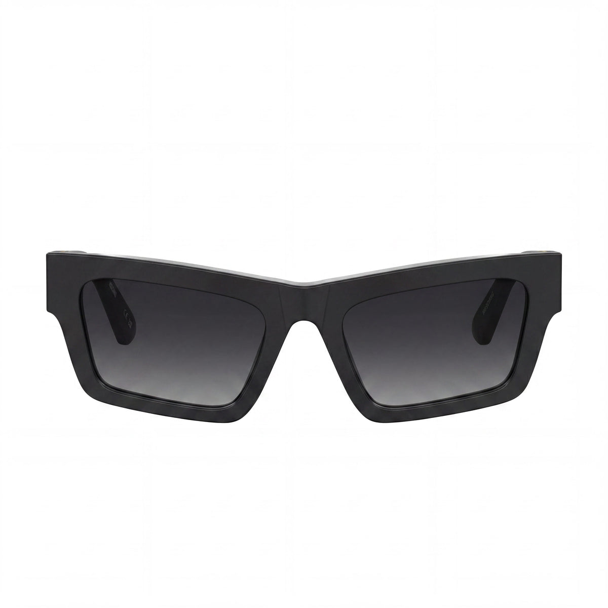 Gafas de sol para mujer Moschino MOS171/S negras con lentes gris oscuro degradado, 53 mm, Photo 2