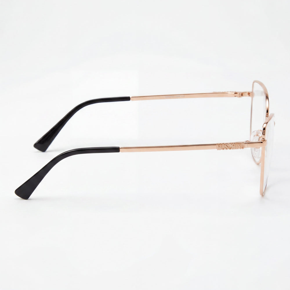 Moschino MOS534 Cat Eye Eyeglasses for Women — front view, Alloy Steel