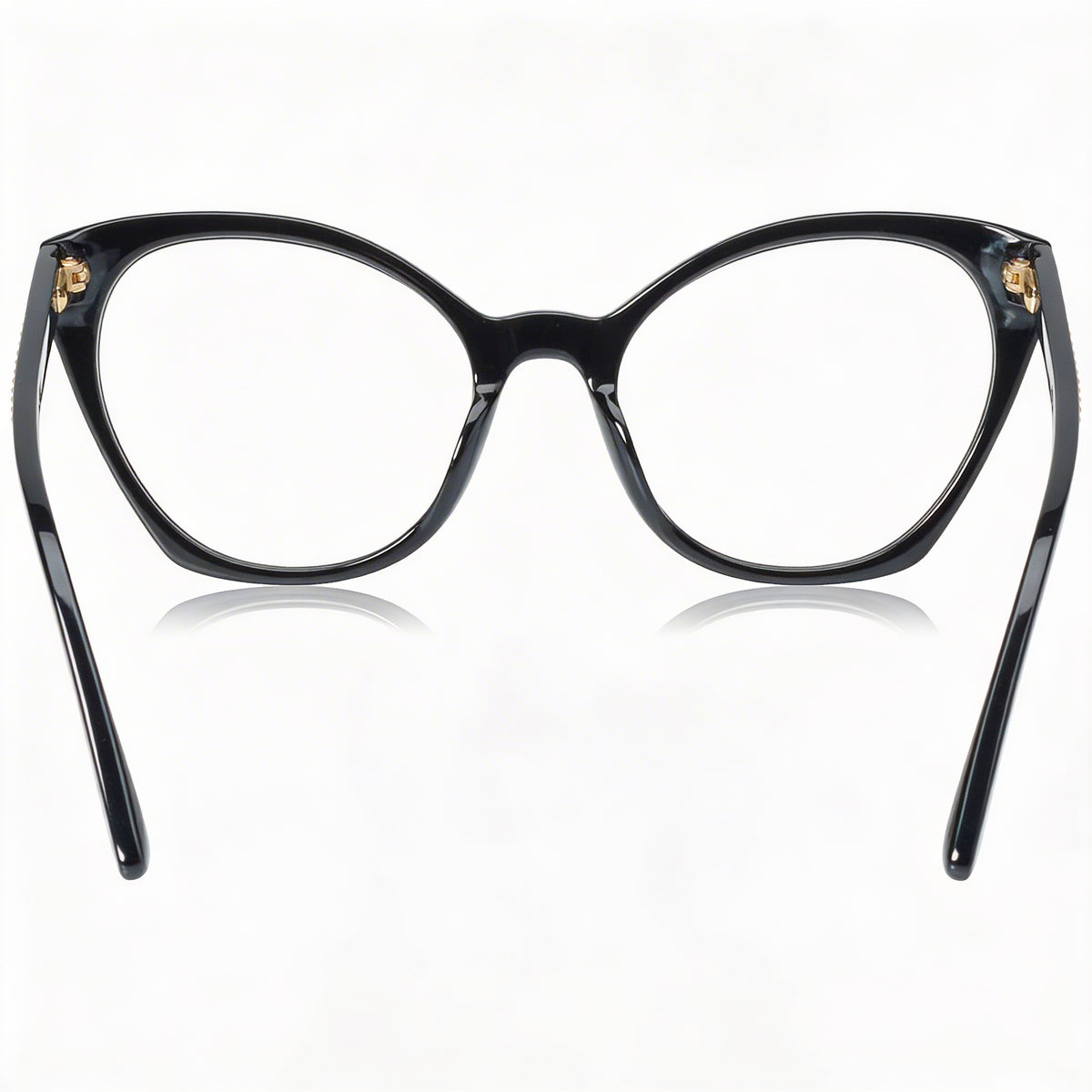 Moschino Mos582 Black Cat Eye Eyeglasses for Women, 51mm, Photo 3