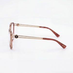 Moschino Mos584 Cat Eye Eyeglasses for Women — front view, 52mm lens width