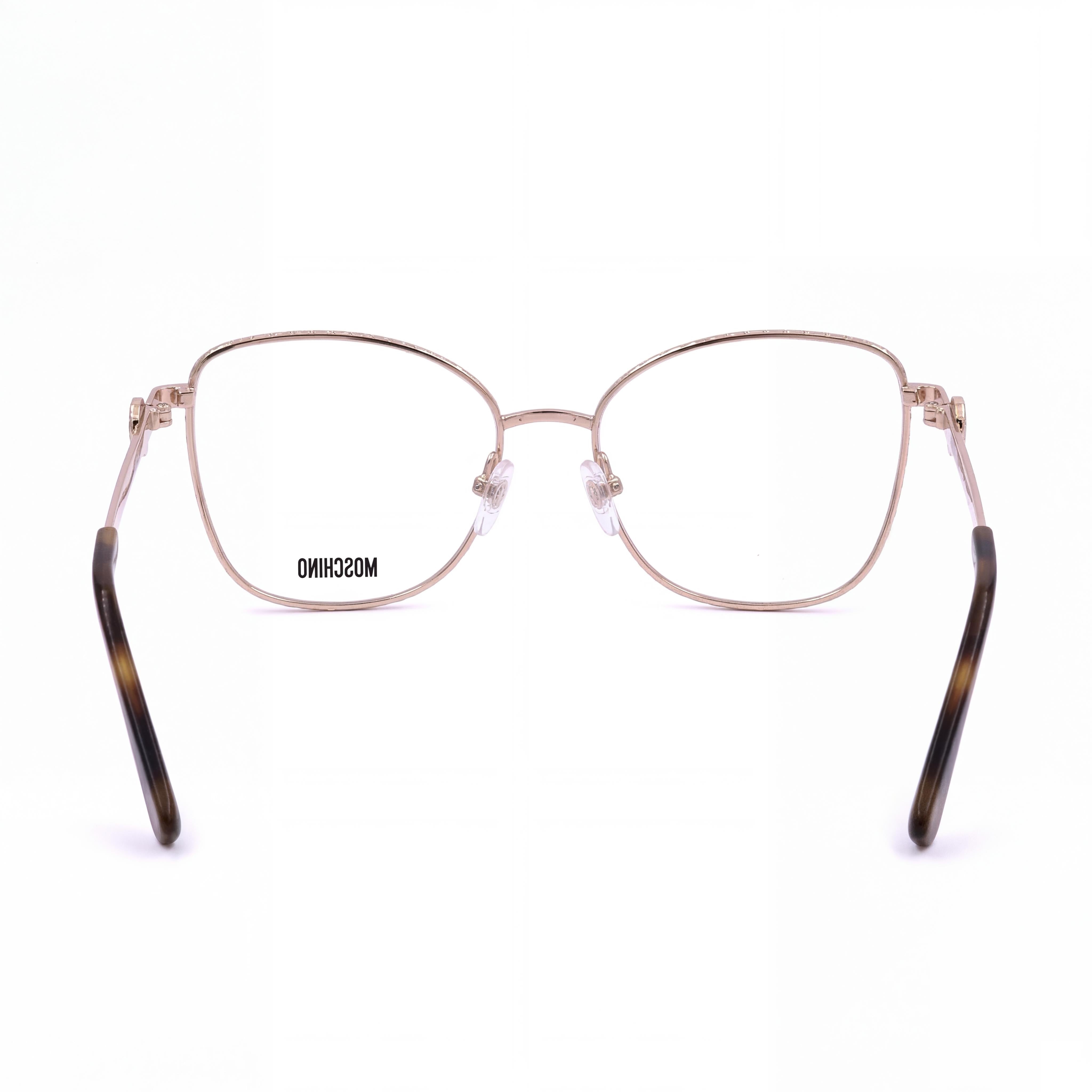 Gafas Moschino MOS587 Ojo de Gato Oro Cobre para Mujer, Metal 53mm, Photo 2