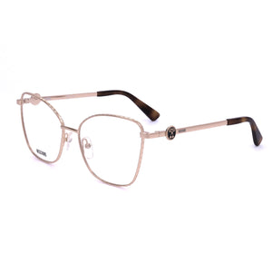 Moschino MOS587 Pink Cat Eye Eyeglasses for Women, Metal frame