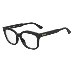 Moschino MOS606 Black Cat Eye Eyeglasses for Women, Plastic frame