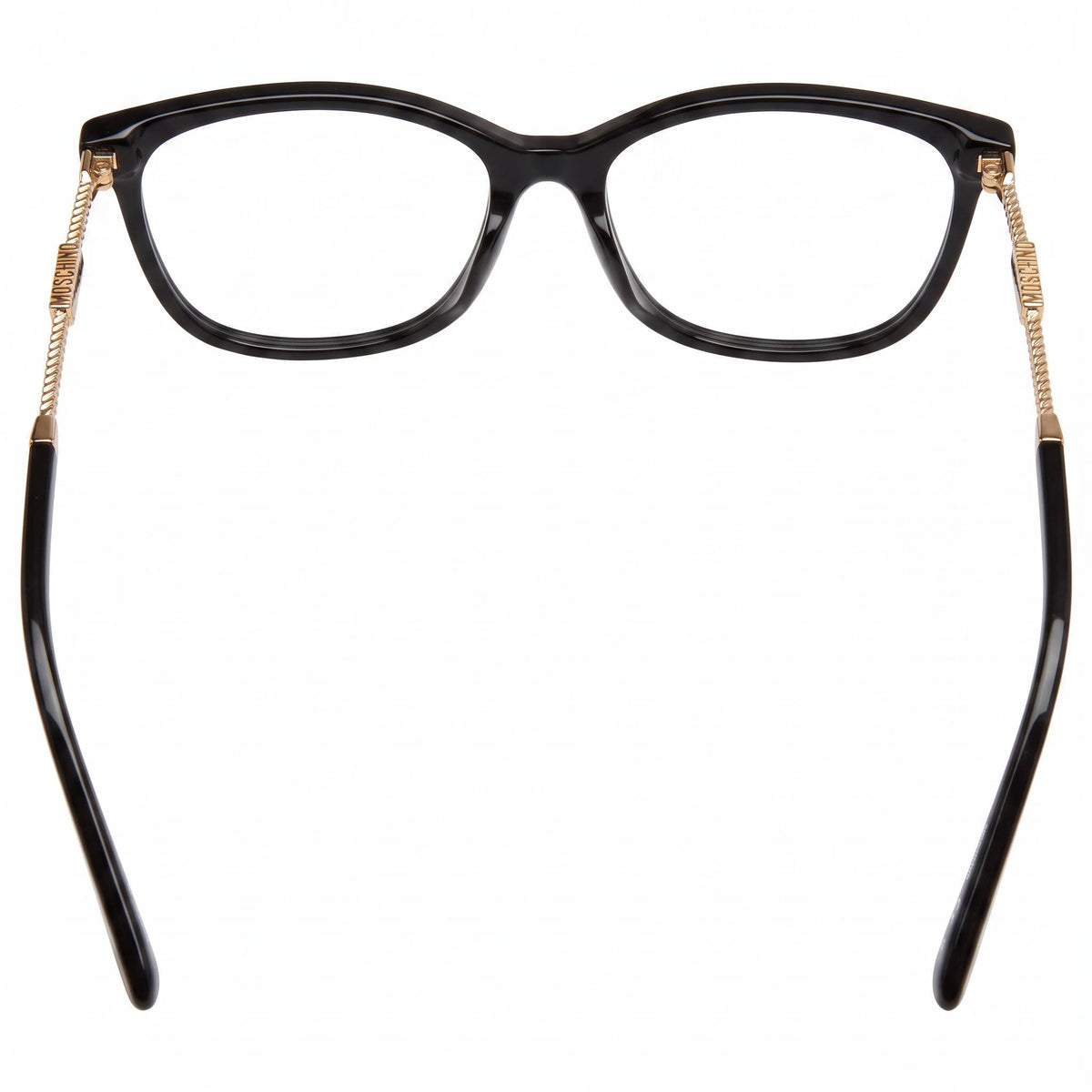 Moschino Mos616/f Black Rectangle Eyeglasses for Women, 54mm, Photo 3