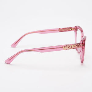 Moschino Mos628 Rectangle Eyeglasses for Women — front view, Acetate