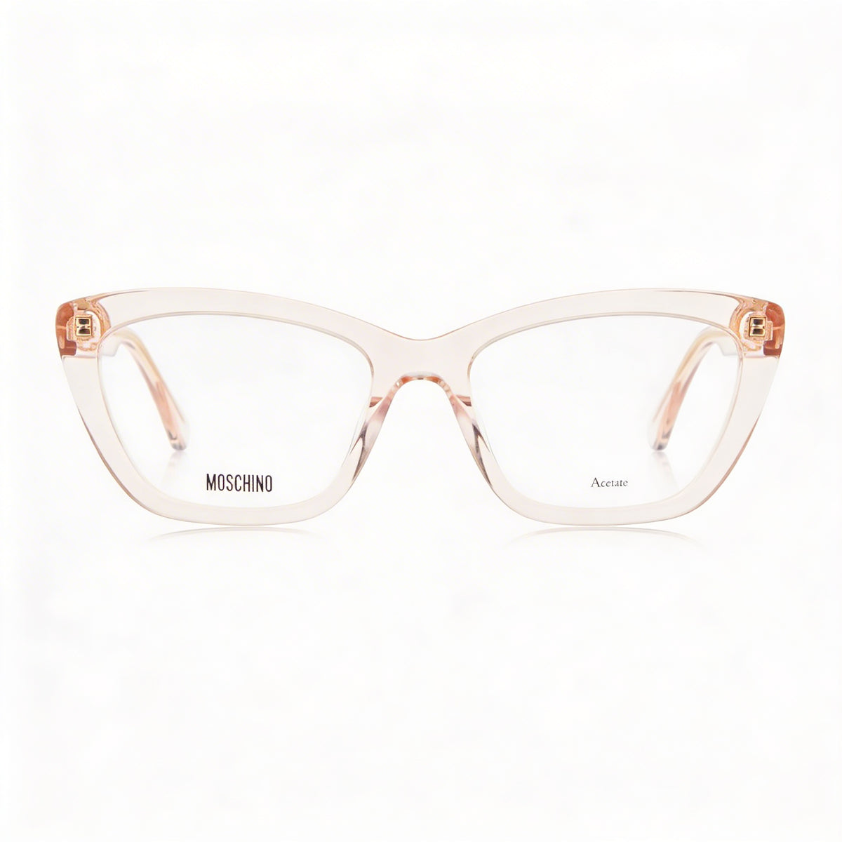 Moschino Mos629 Nude Cat Eye Eyeglasses for Women, 52mm, Photo 2
